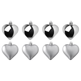 Pine tree toys IKEA silver 8 pieces